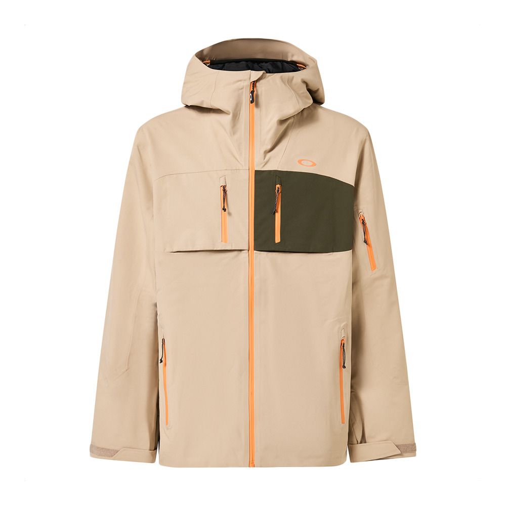 Oakley KENDALL RC SHELL - Veste ski Homme humus