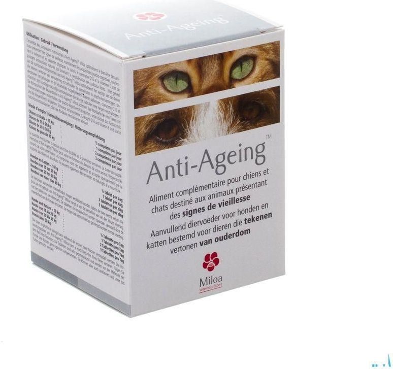 Anti Ageing Smakelijk Tabl Flacon 60  -  Miloa