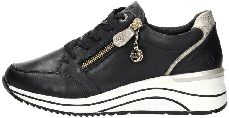 Remonte Veterschoenen Laag zwart