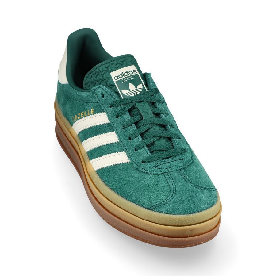 adidas Originals Chaussures Gazelle Bold - Vert/Blanc/Doré Femme
