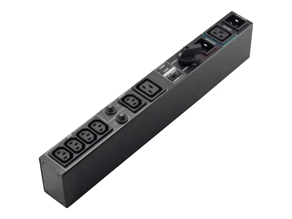 PowerWalker MBS - Bypass-omskifter (rackversion) - AC 208/220/230/240 V - output-stikforbindelser: 6 - 19