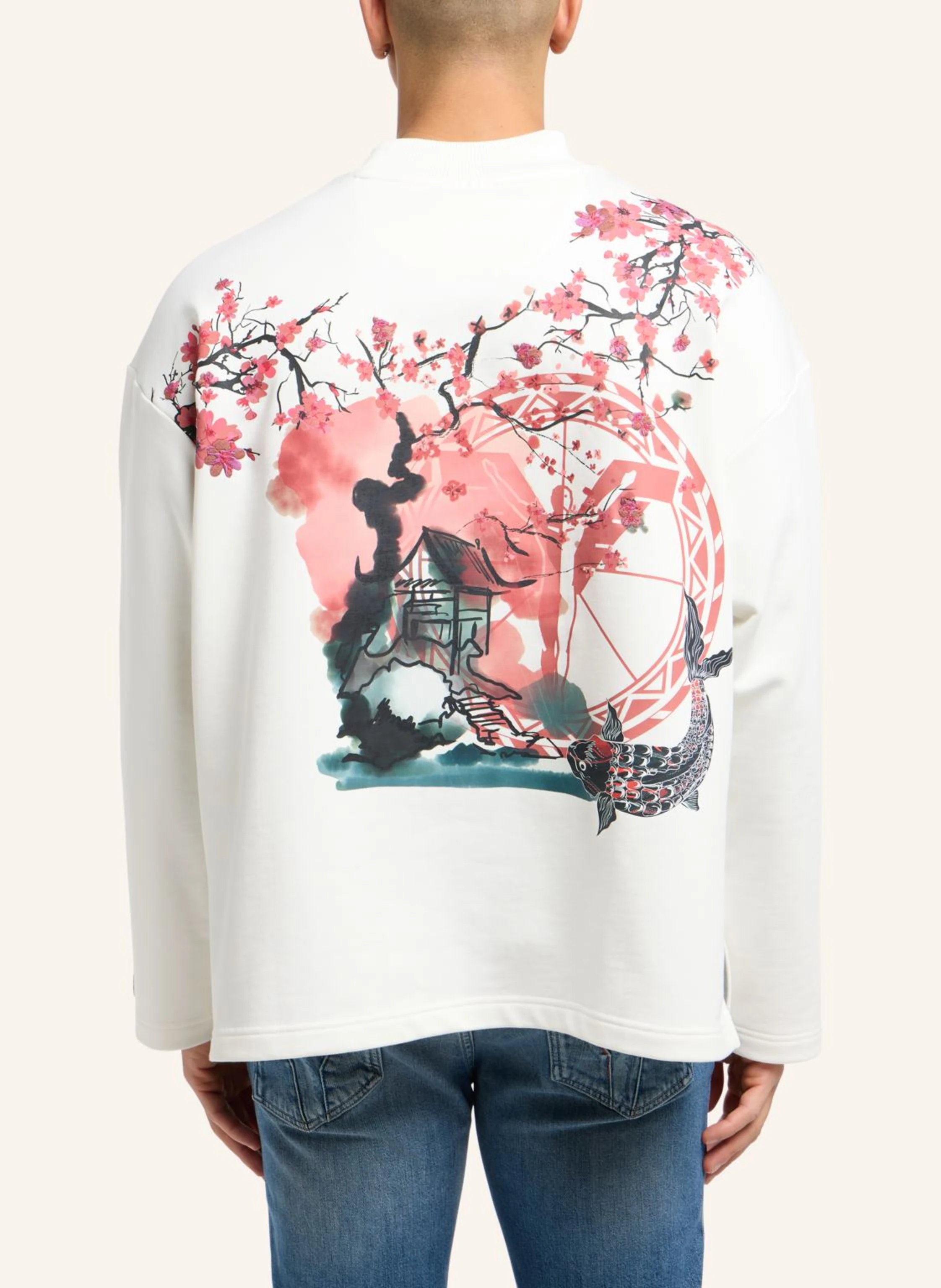 CARLO COLUCCI Unisex Sweatshirt - From Milano to Tokyo DRAGOGNA