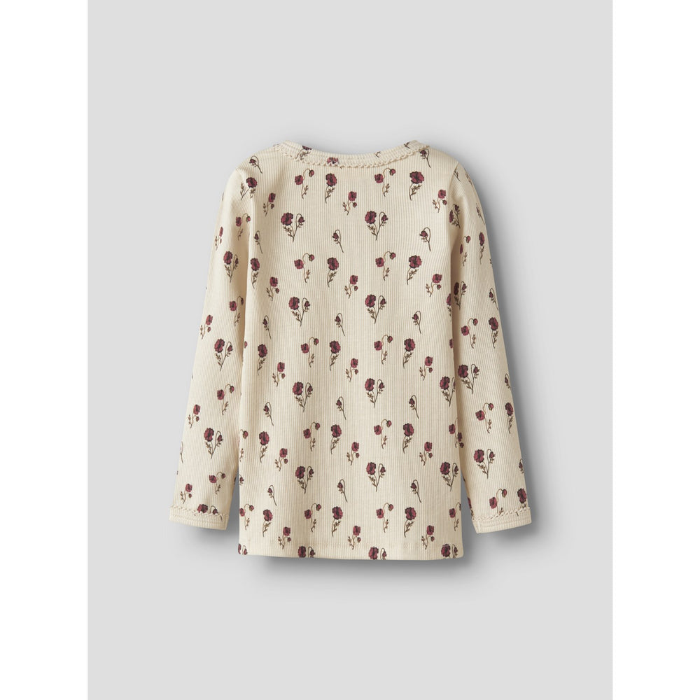 Køb Lil'Atelier Turtledove Nmflavo Egi Ls Slim Top Lil