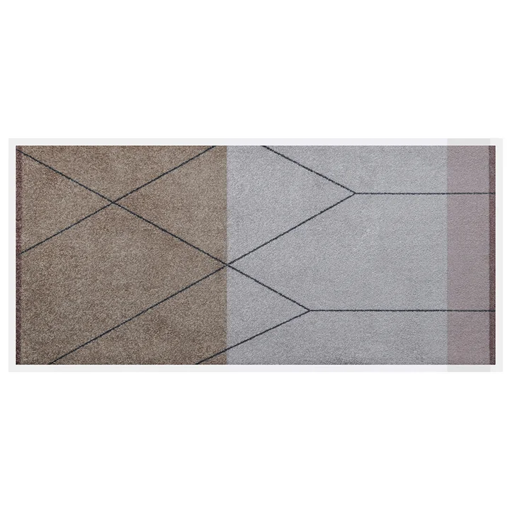 Mette Ditmer - Linea Fussmatte 70 x 150 cm, sand