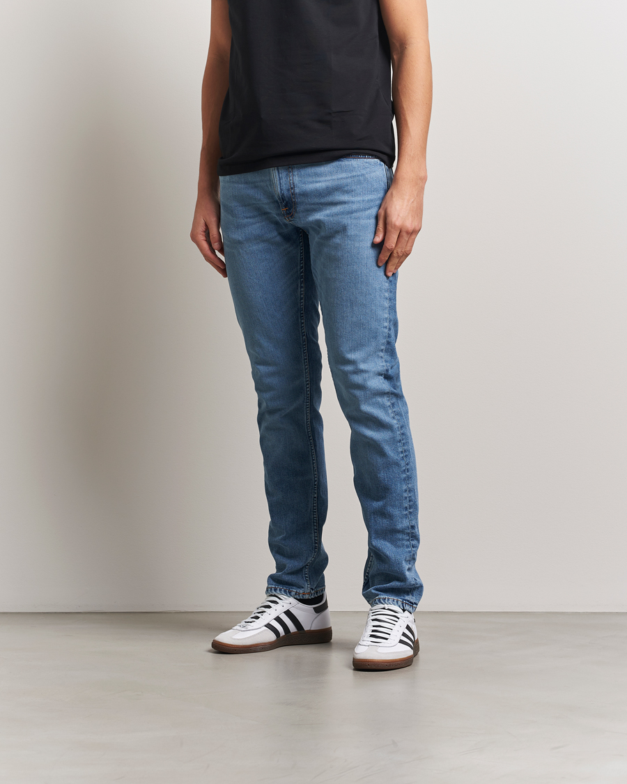 Nudie Jeans Lean Dean Jeans Lost Orange