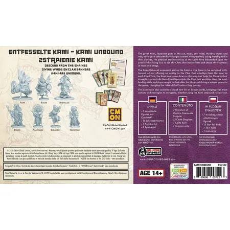 Asmodee Rising Sun-Entfesselte Kami, Erweiterung, Kennerspiel