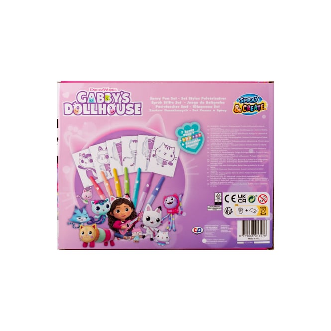 Gabby's Dollhouse - Sprüh-Stifte Set