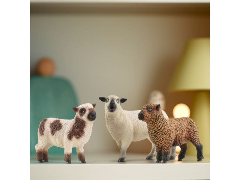 Schleich Spielfigurenset Farm World Schaffreunde Spielzeug-Tierfiguren