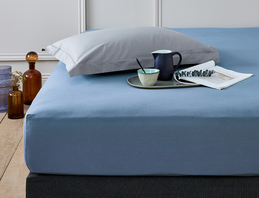 Pack 2 draps-housses-Jersey extensible