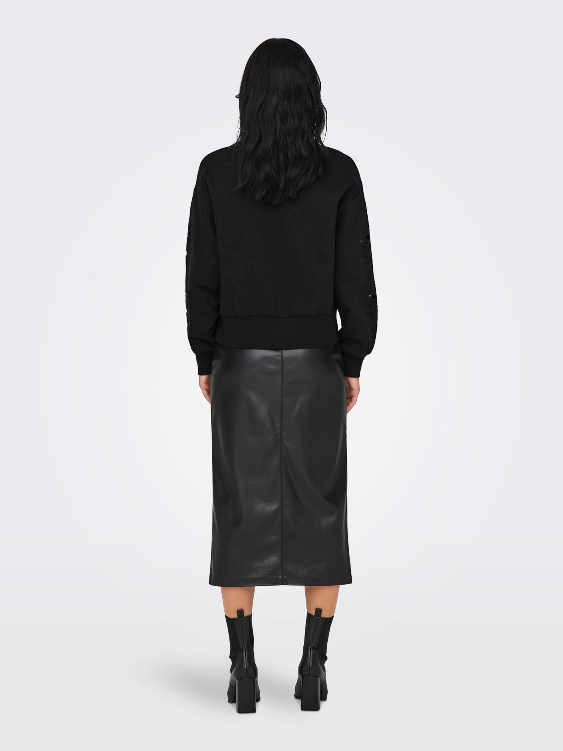 ONLWINNIE Sweatshirt Black