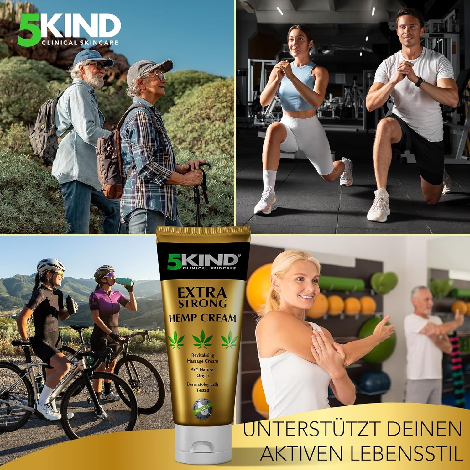 5kind Extra starke Hanfcreme