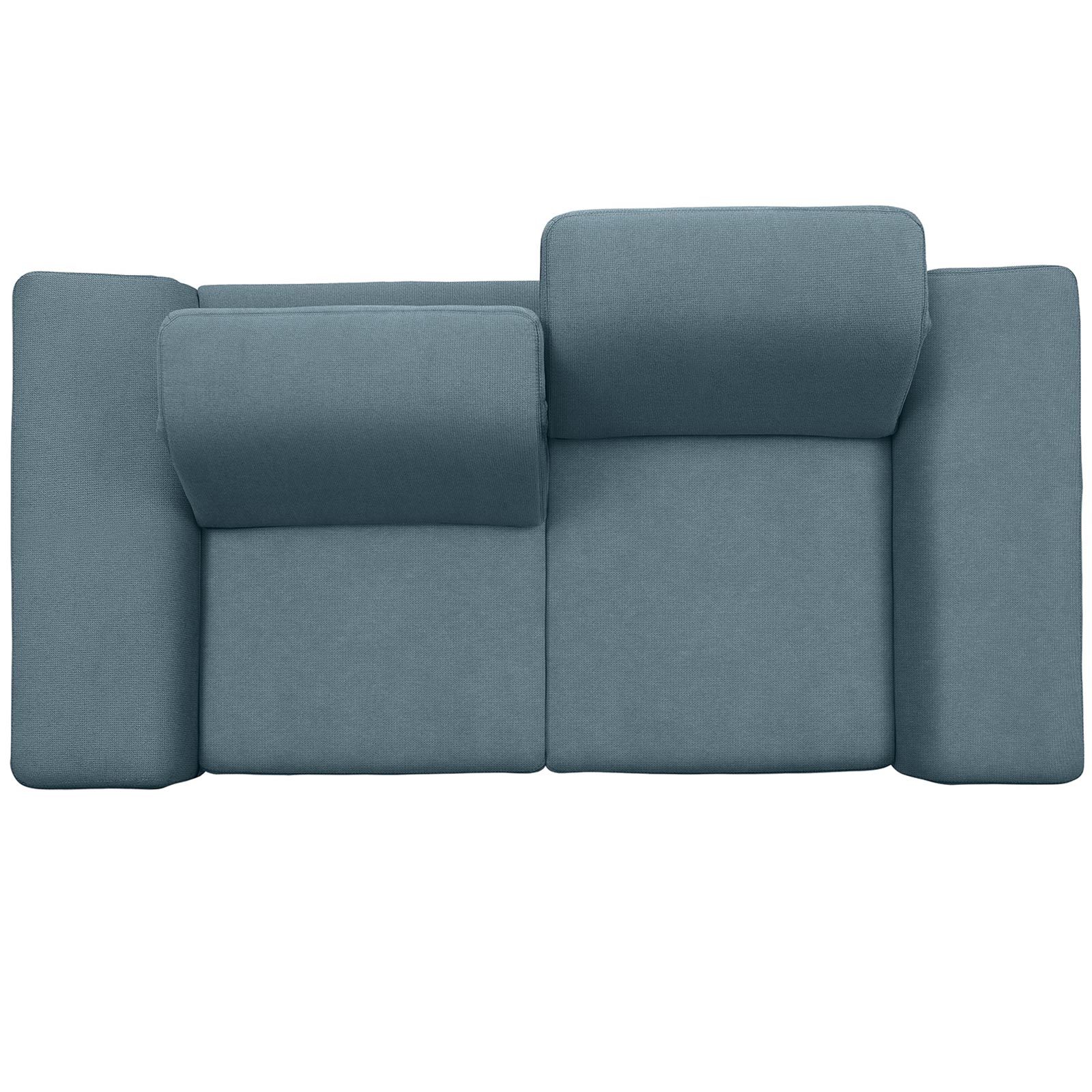 polsterpower 3-Sitzer Boxspringsofa - Belle ice - Basismodell