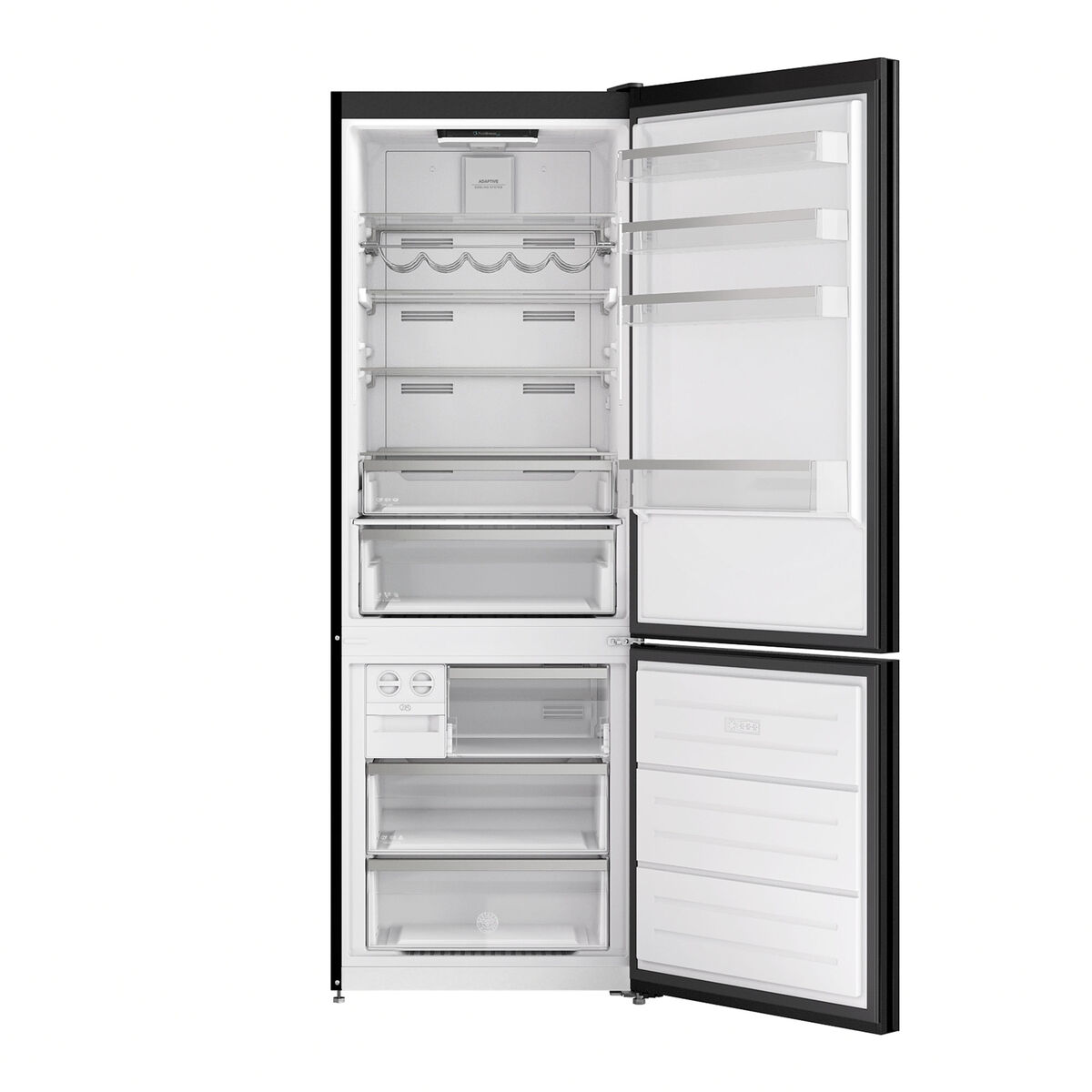 Bertazzoni RBM70F4FBNC Frittstående kombiskap 192 x 70 cm Modern-series, svart glass