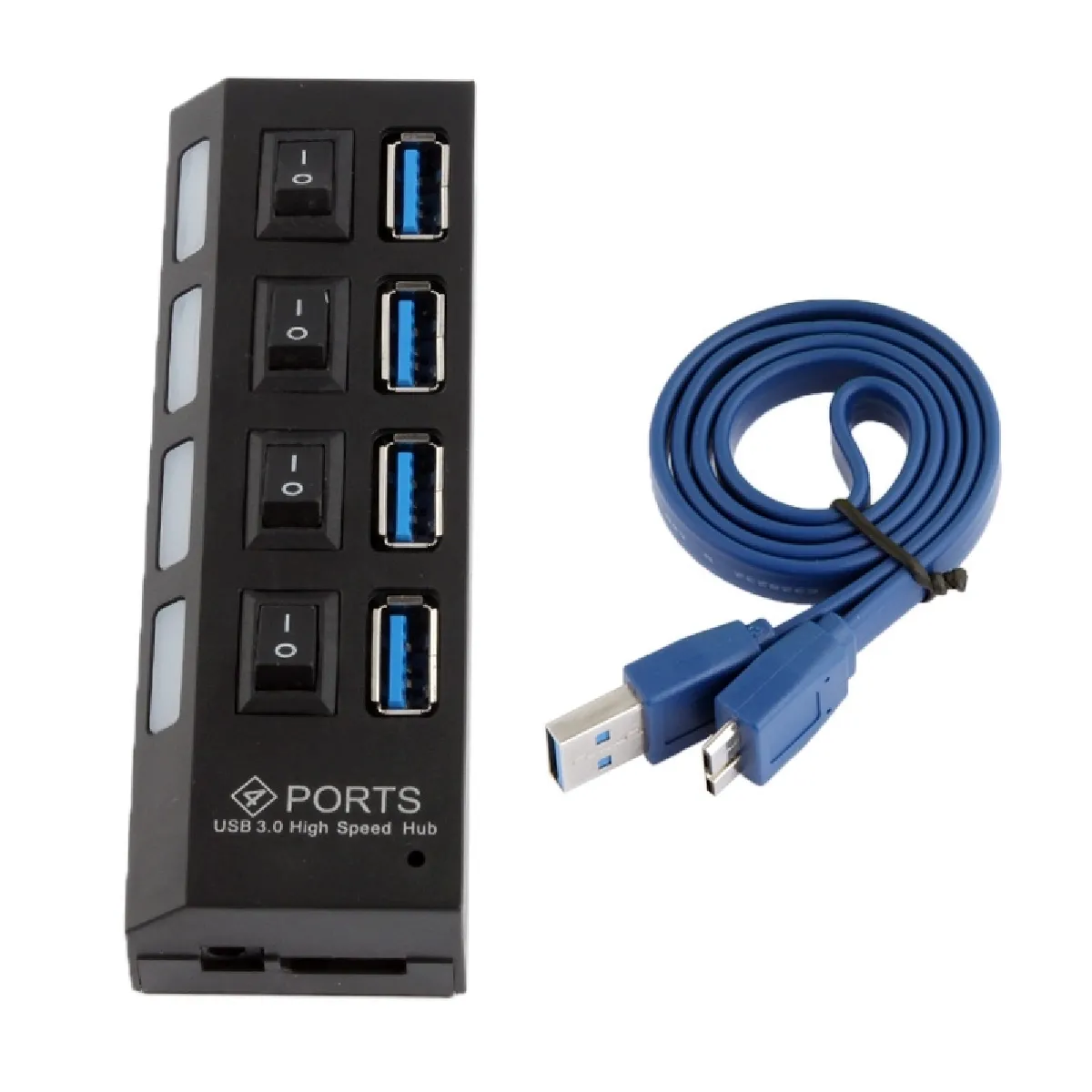 Wewoo Hub USB 3.0 Noir