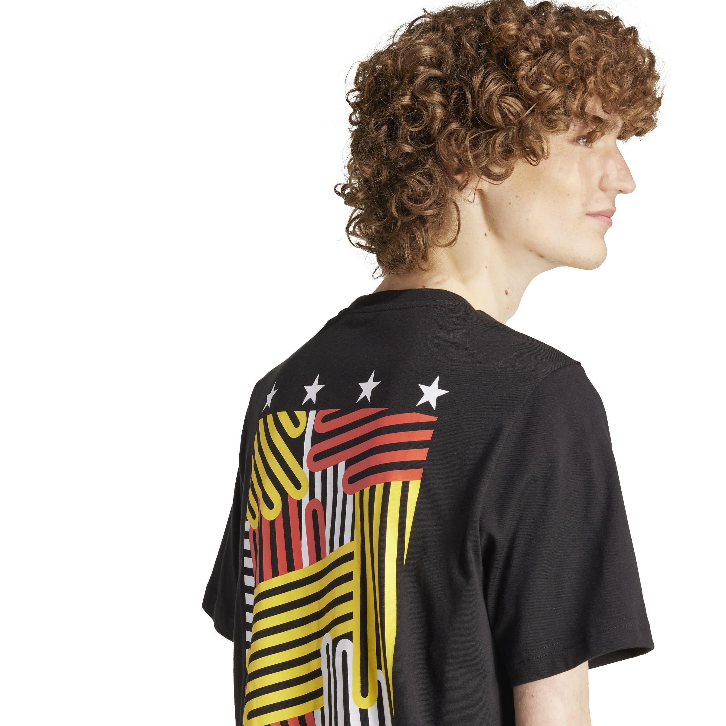 adidas Germany Football Fan Graphic T Shirt Mens