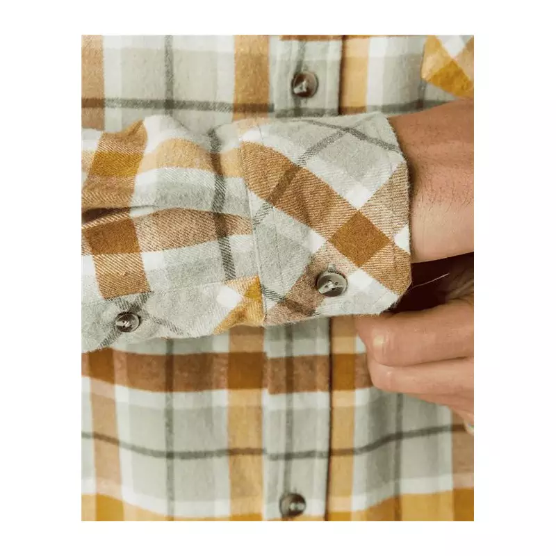 Chemise RIPCURL Checked In Flannel Sage