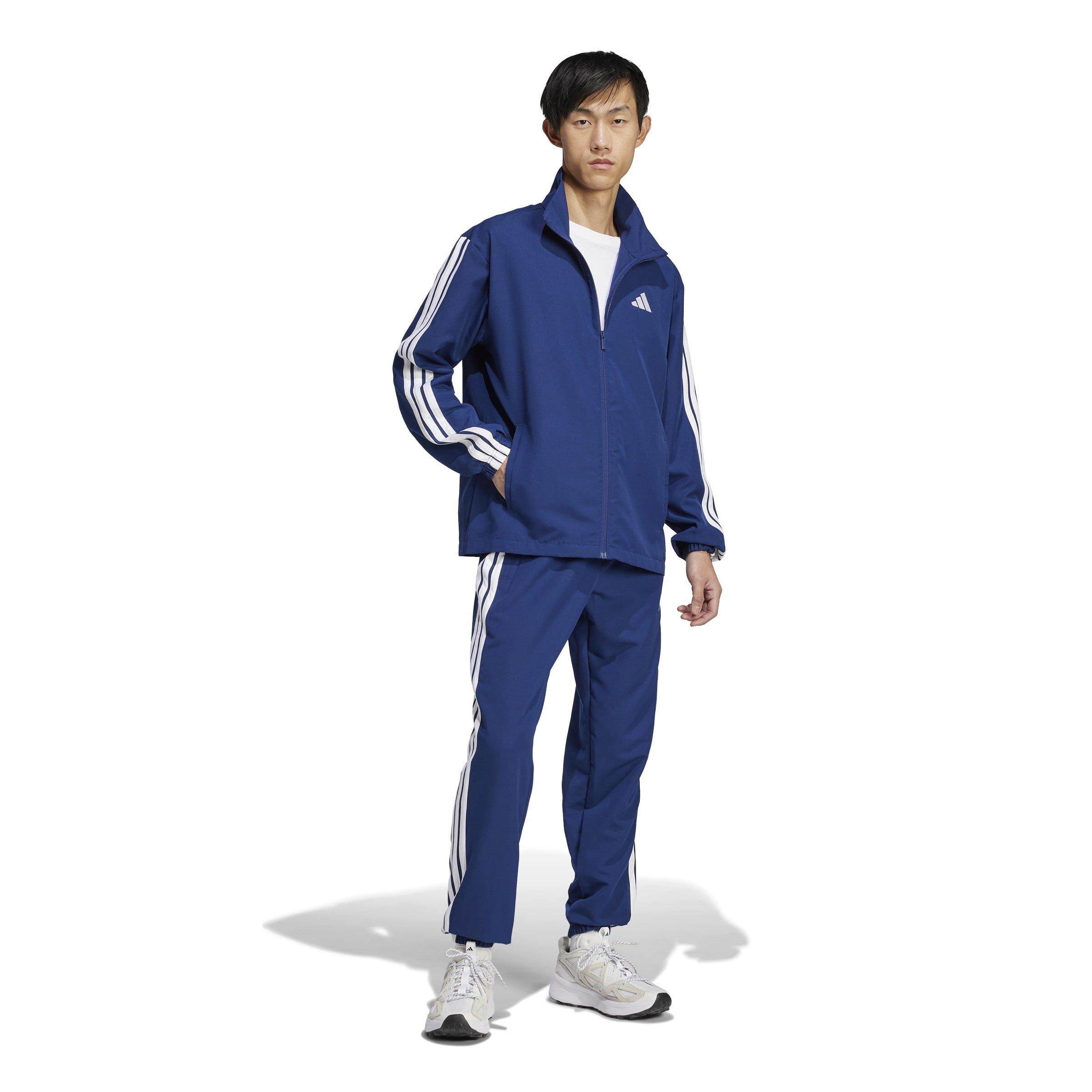 adidas 3 Stripe Tracksuit Set Adults