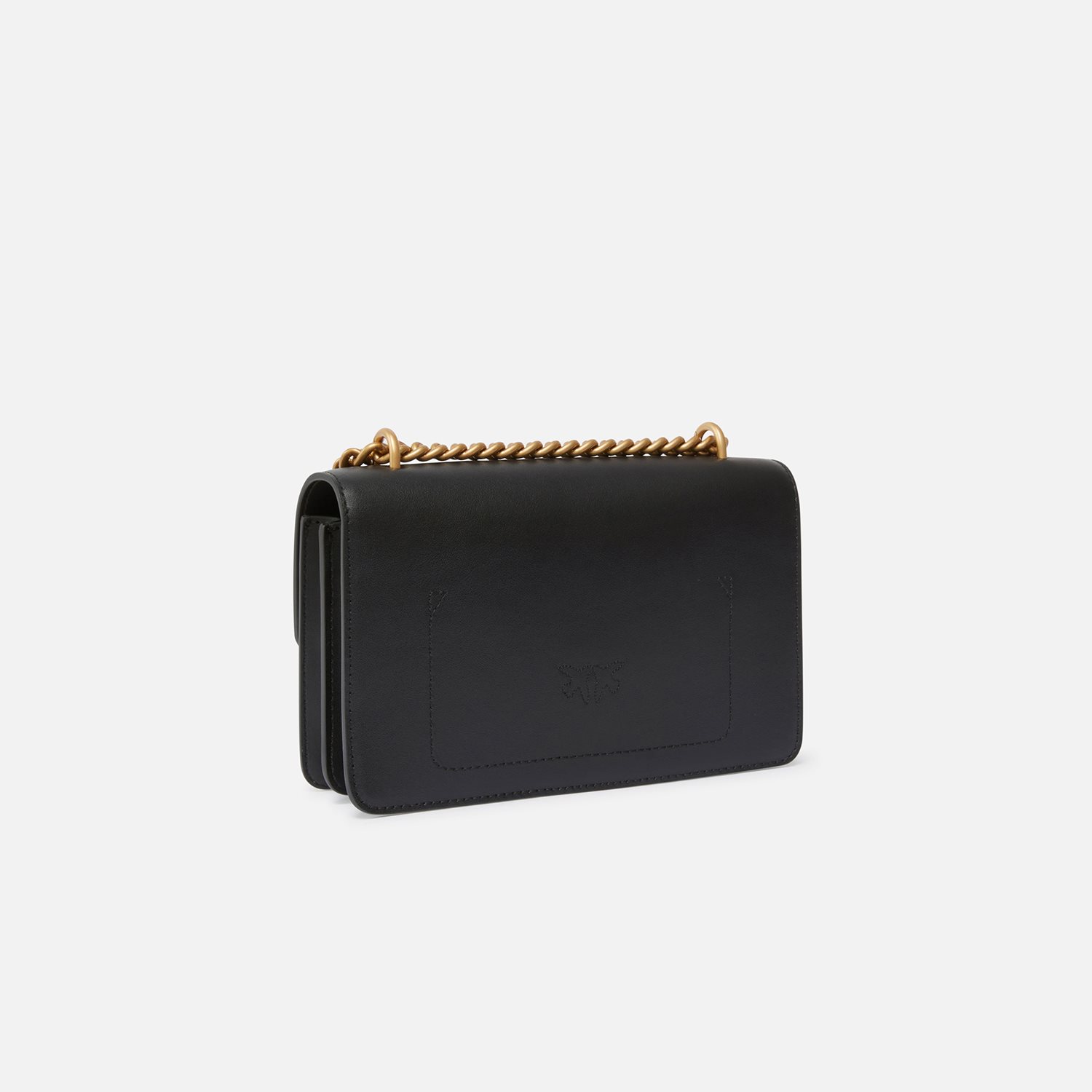 Pinko Love One Mini Dc Vitello Seta black