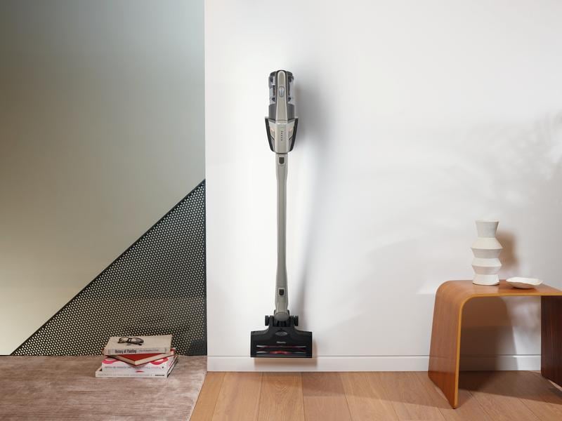 Miele Triflex HX2 Performance Kaschmirgrau Akku-Staubsauger mit zusätzlicher Batterie und Handelektrobürste