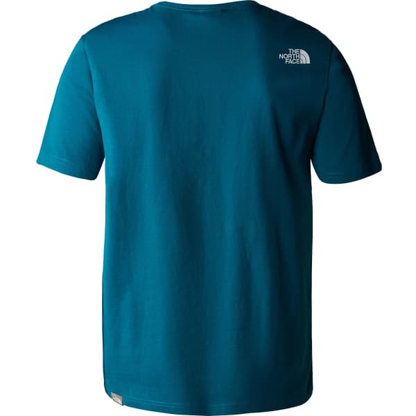 T-shirt THE NORTH FACE M S/S RUST 2 TEE BLUE CORAL/REEF WATERS
