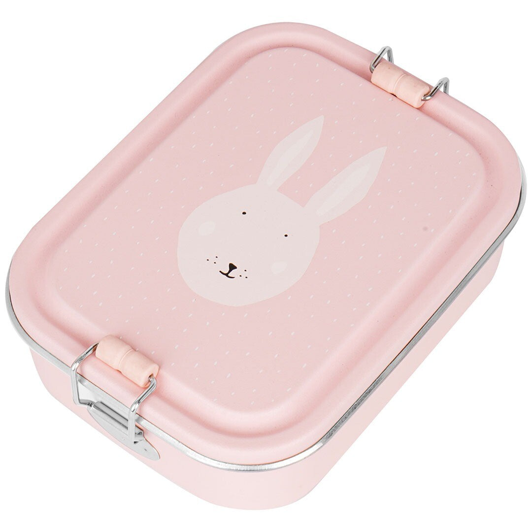Trixie rvs broodtrommel mrs. rabbit - 800 ml