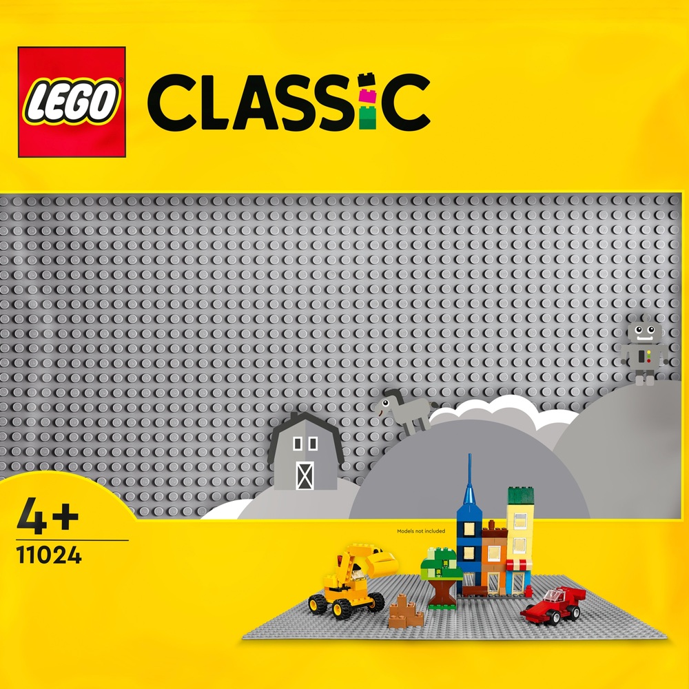 LEGO Classic 11024 Graue Grundplatte 48x48 Bauplatte