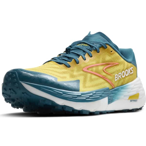 Chaussure trail BROOKS CATAMOUNT 4 QUINCE/ CELESTIAL/NEO EMBER