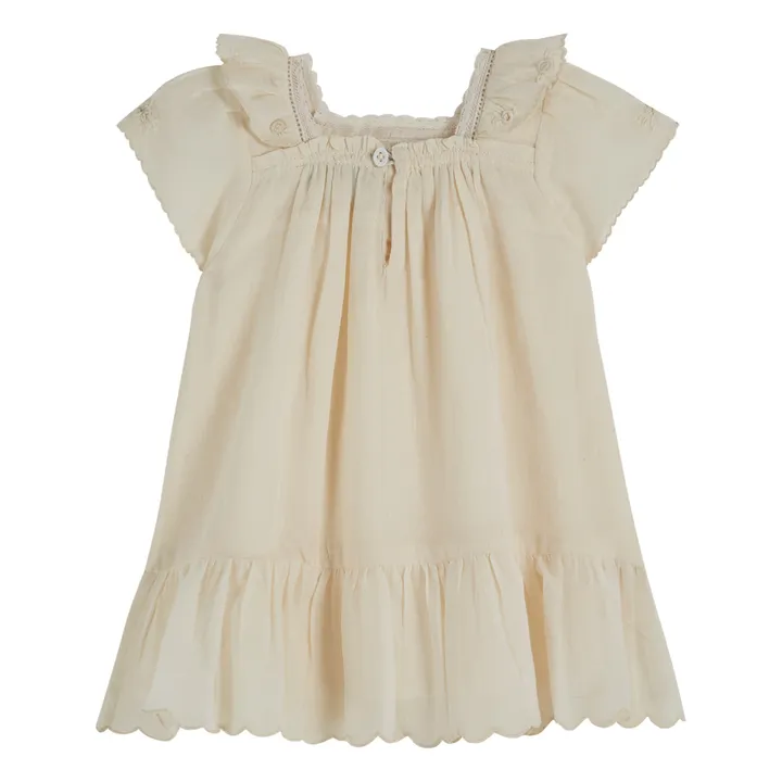 Emile et Ida Robe Vintage Unie | Ecru