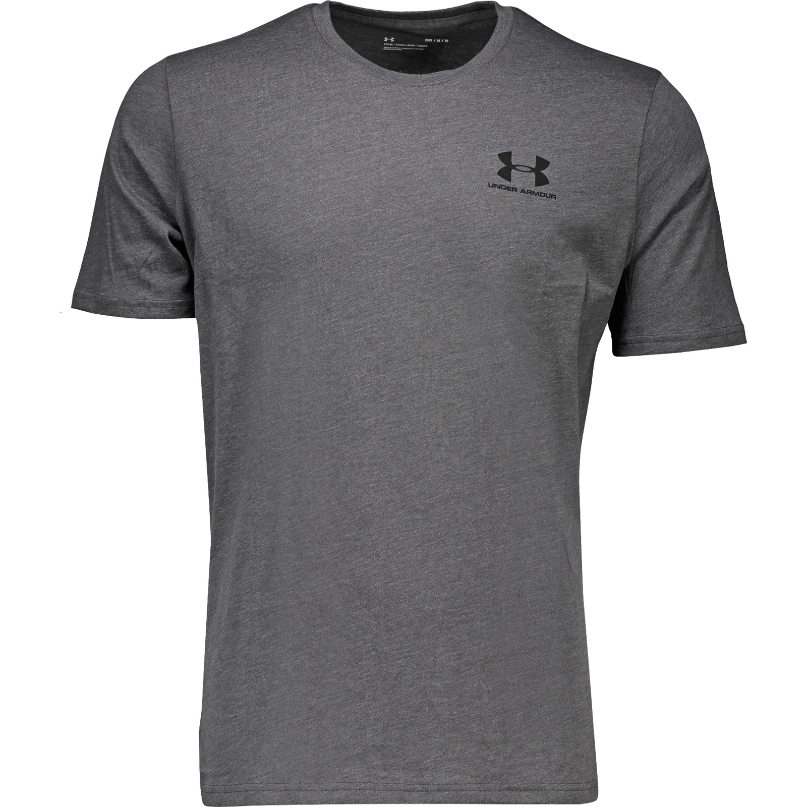 UA Sportstyle LC T-Shirt Hr., weiss, L