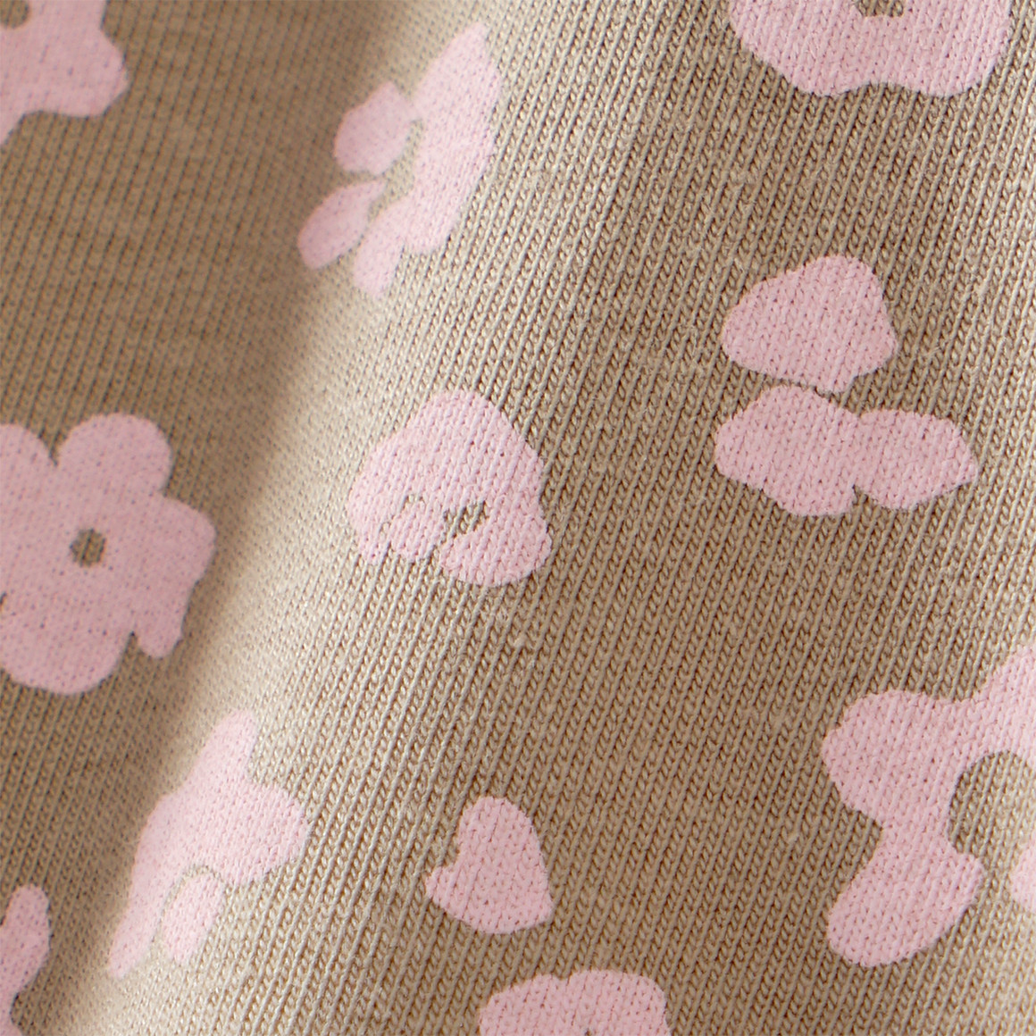 Topomini Newborn Langarmshirt und Overall im Set beige / rosa
