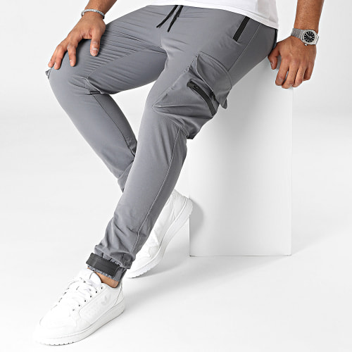 Pantalon Cargo Gris