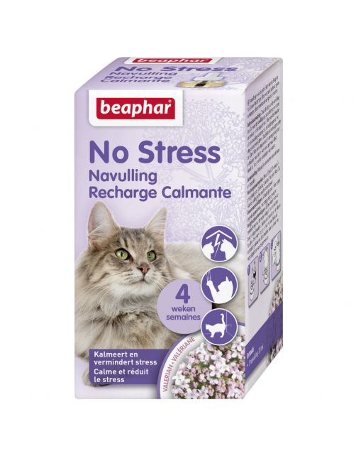 Beaphar No Stress Navulling Kat - Anti stressmiddel - 30 ml