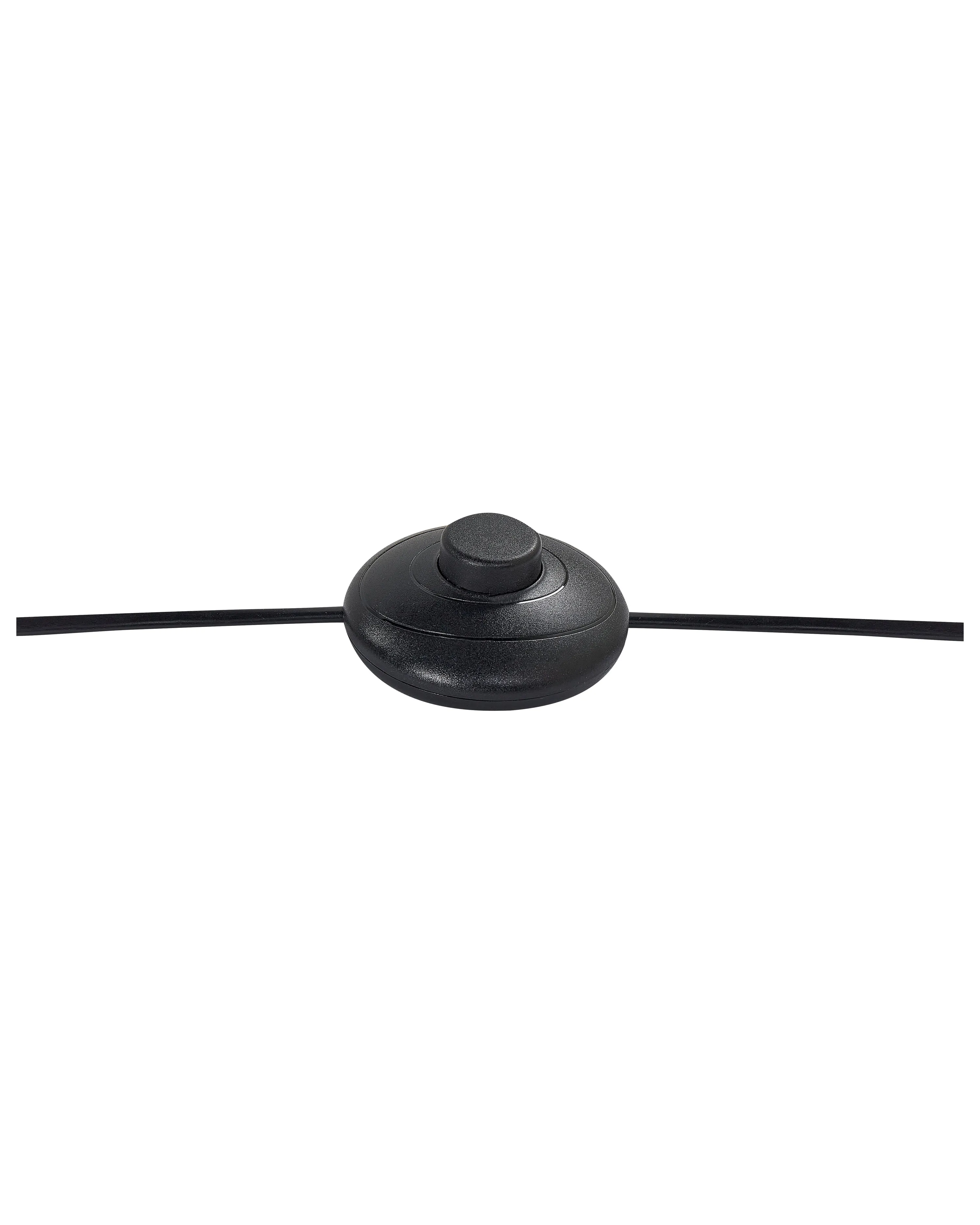 Staande lamp MELAWI Metaal Zwart