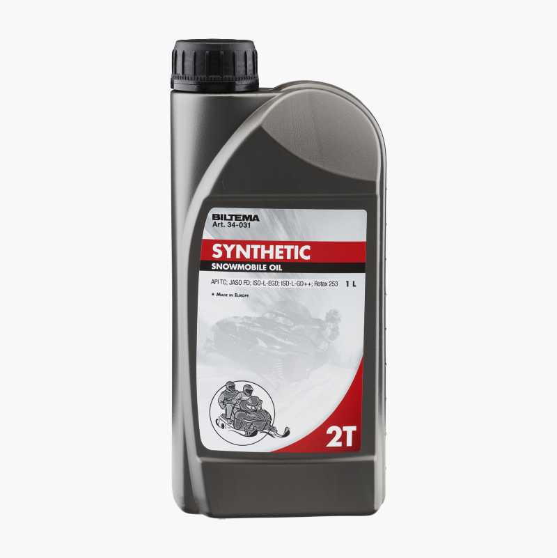 Snøscooterolje, 1 liter