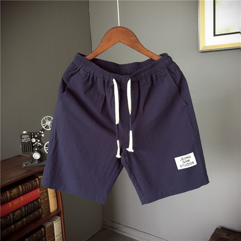 Aozora - Shorts met trekkoordtaille