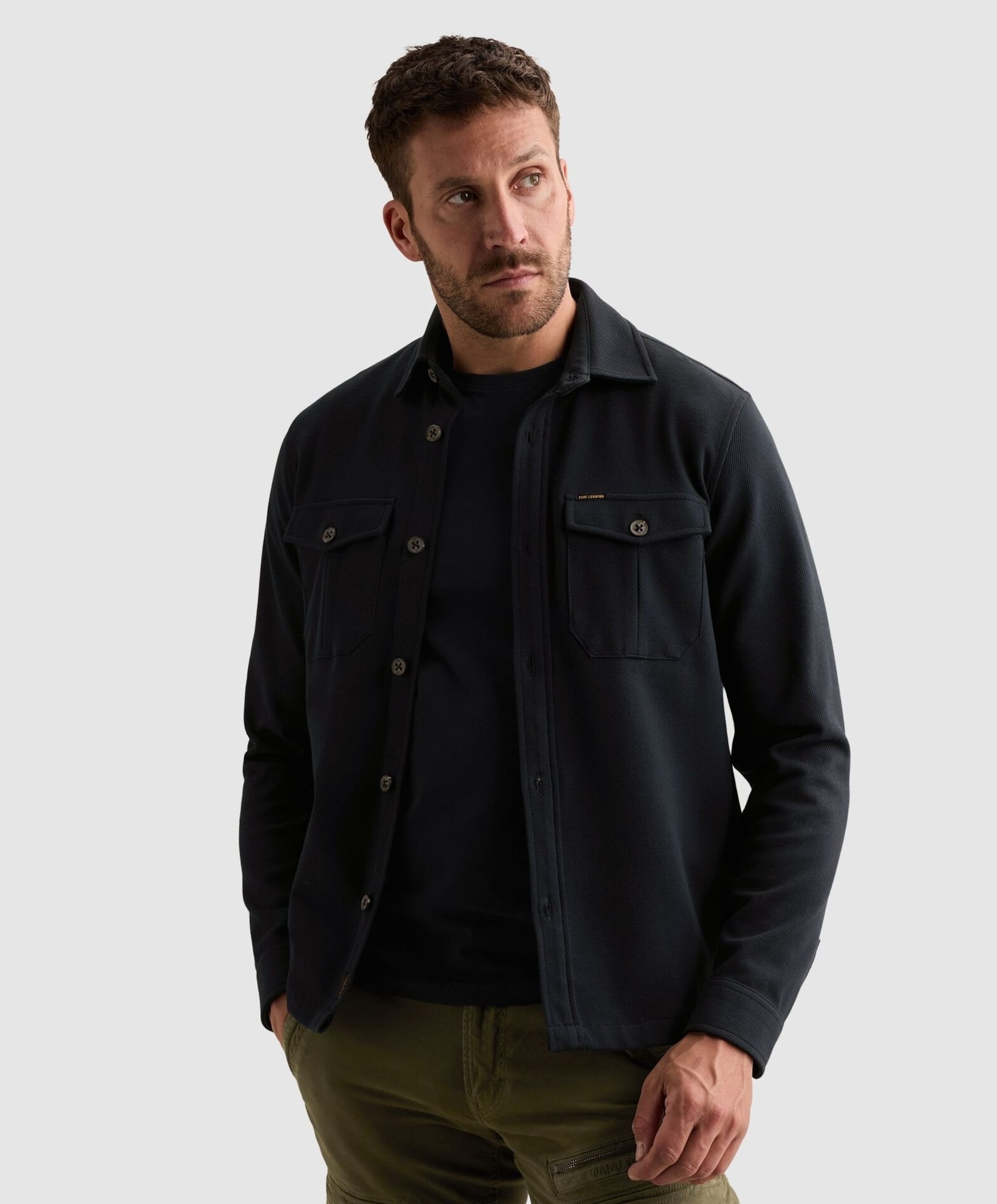 PME Legend Heren overshirt blauw