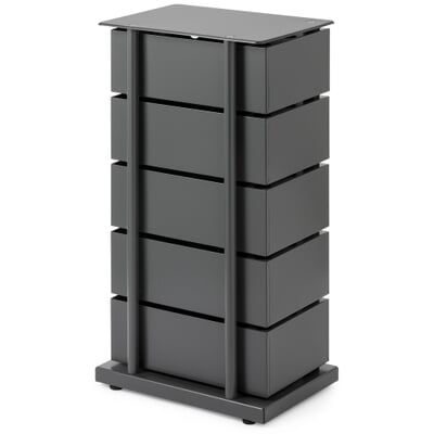 Drehladen-Container Stahlblech 5-fach anthrazit