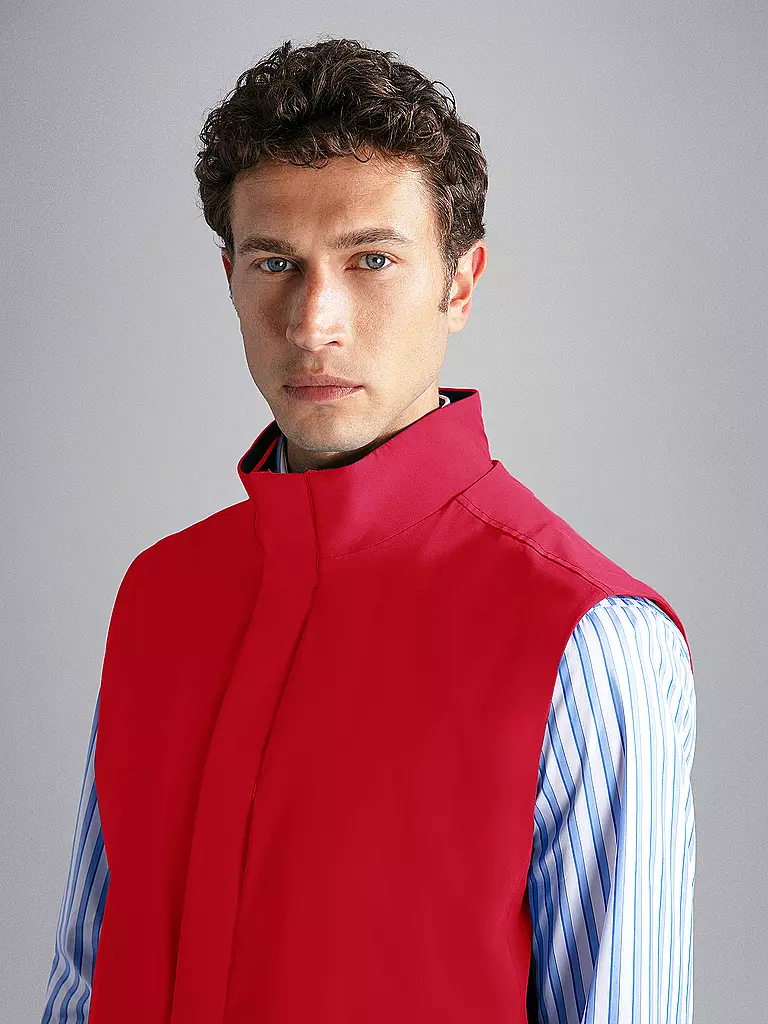 PAUL & SHARK Gilet rot