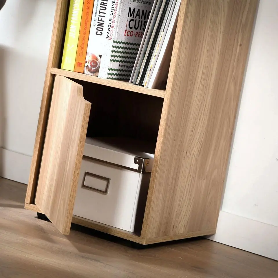 CALICOSY - Opbergkast MODU - Hout - 120x30.7x29 cm