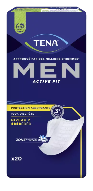 MEN - Protection Urinaire Niveau 3 - 16 Unités