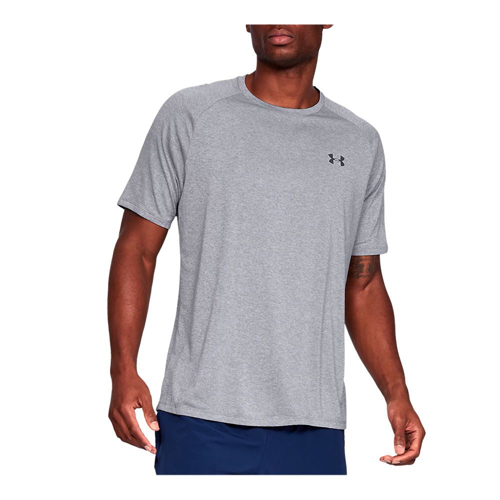 Under Armour TECH 2.0 - Maillot Homme gris
