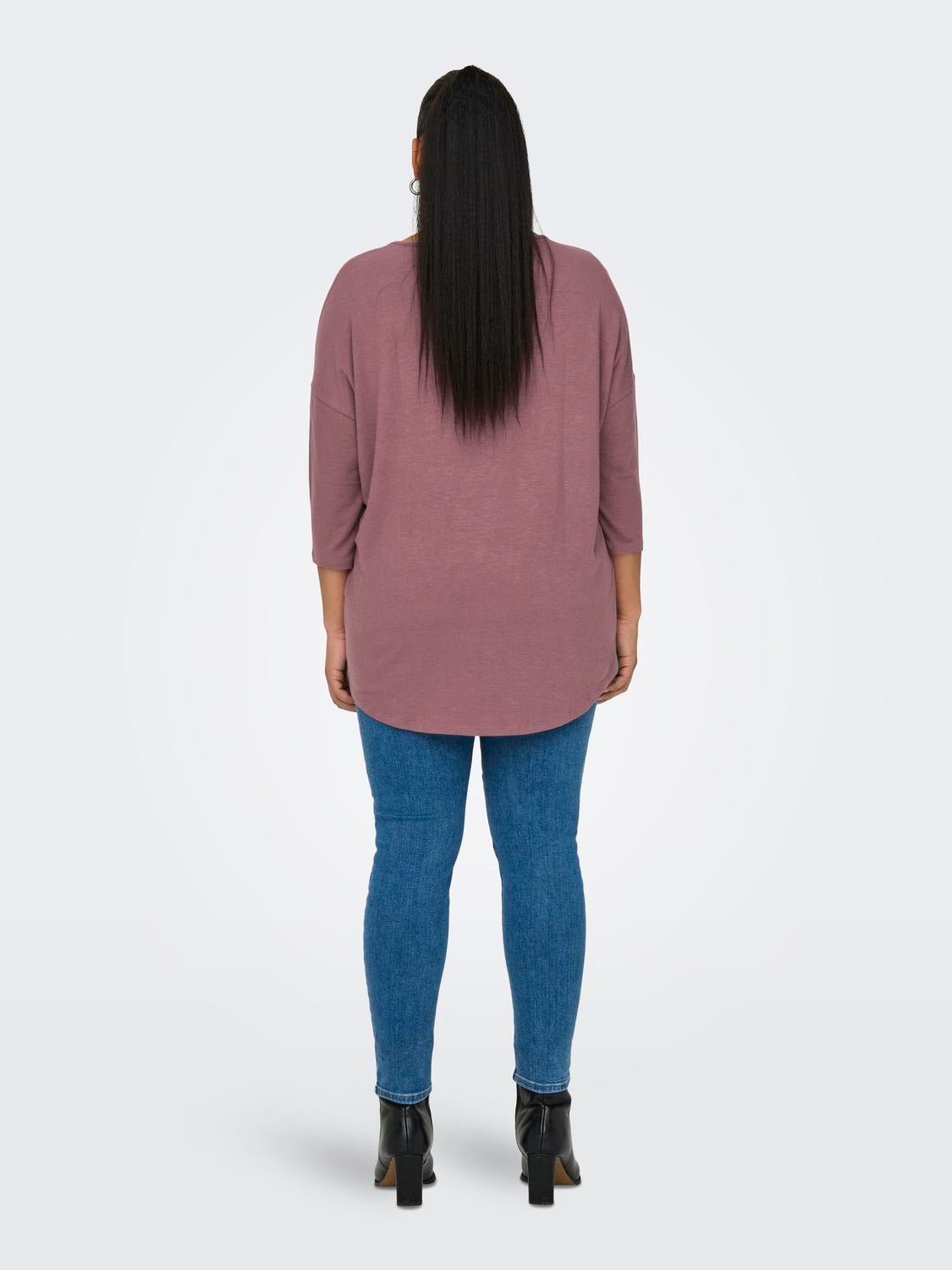 CARLAMOUR Top Rose Brown