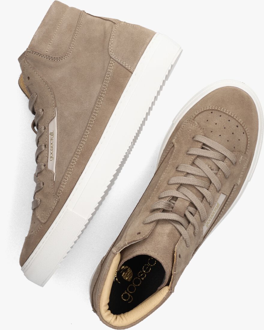 GOOSECRAFT taupe goosecraft hoge sneaker christian men 7