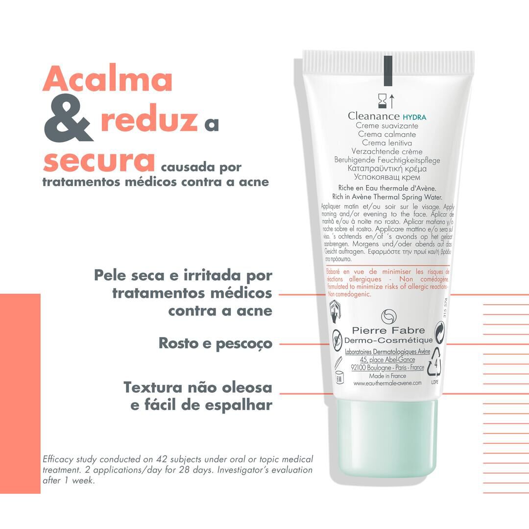 AVENE  Cleanance HYDRA Creme Suavizante - 40ml