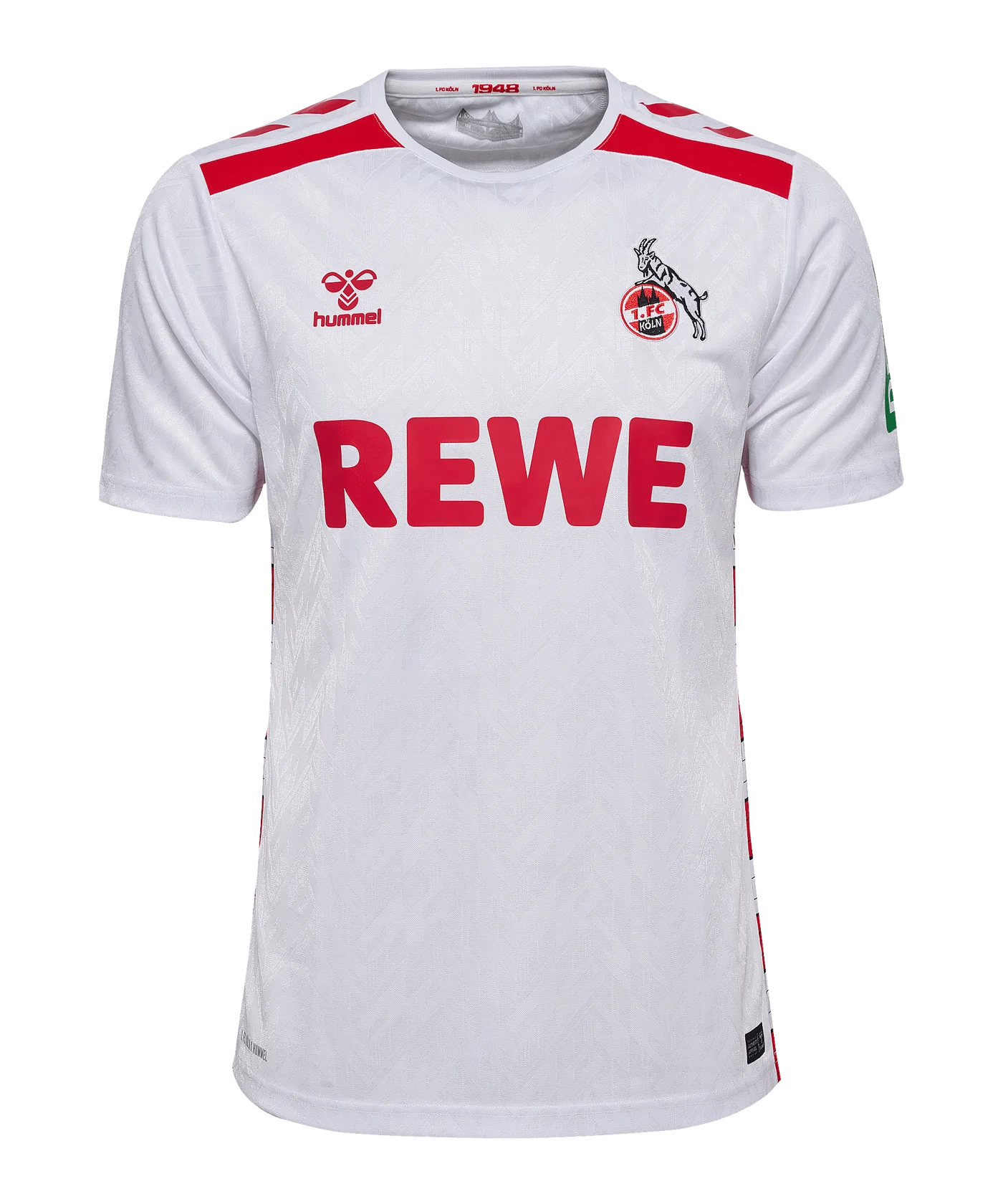 Hummel 1. FC Köln Trikot Home 2024/2025 Weiss F9402