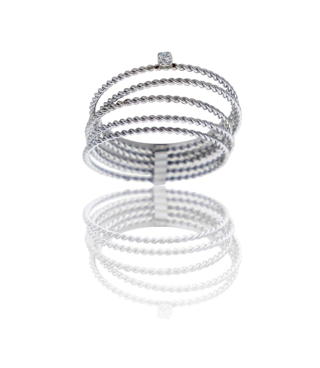 Cinq Bagues Femme Strass DAPHNEE