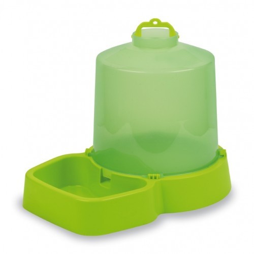 Garrafa de água verde pistache para animais pequenos