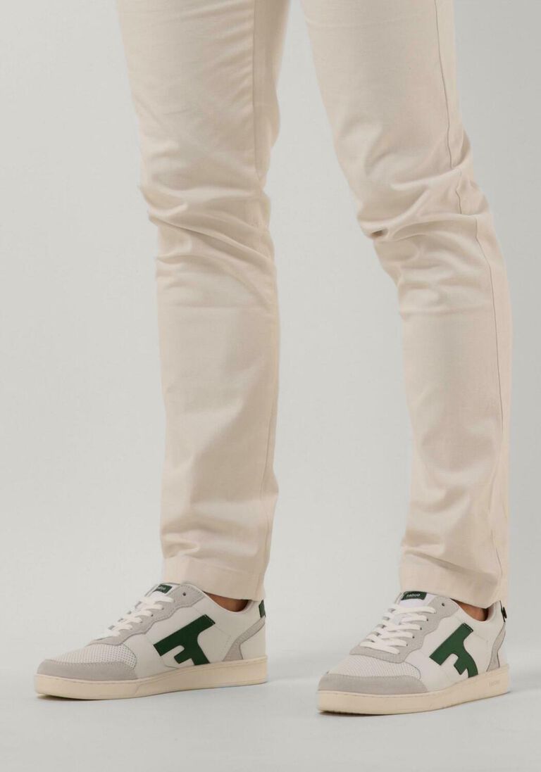 FAGUO witte faguo lage sneakers baskets hazel