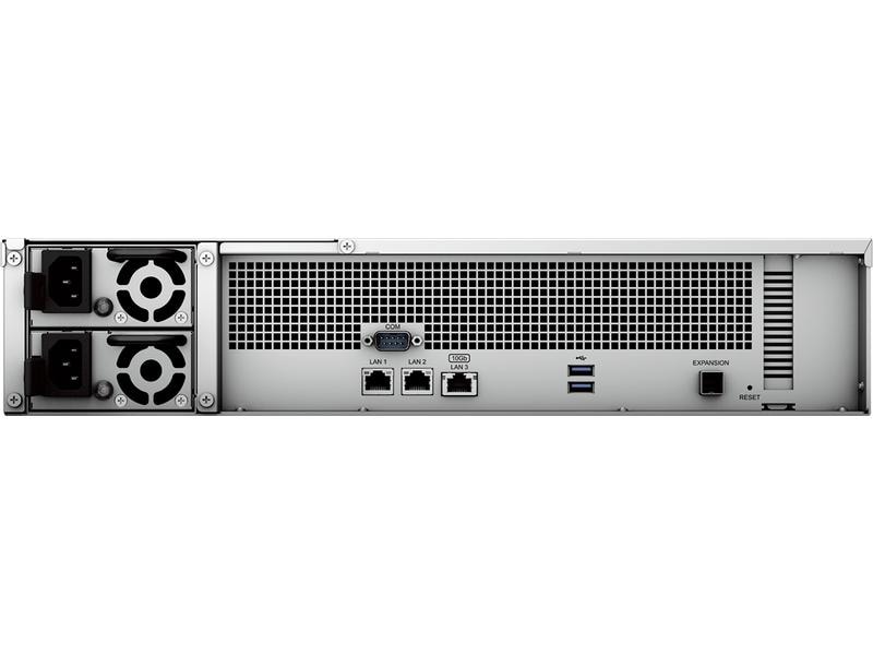 Synology NAS RackStation RS2423RP , 12-bay 2U Rackmount NAS mit 12 Laufwerkschächten