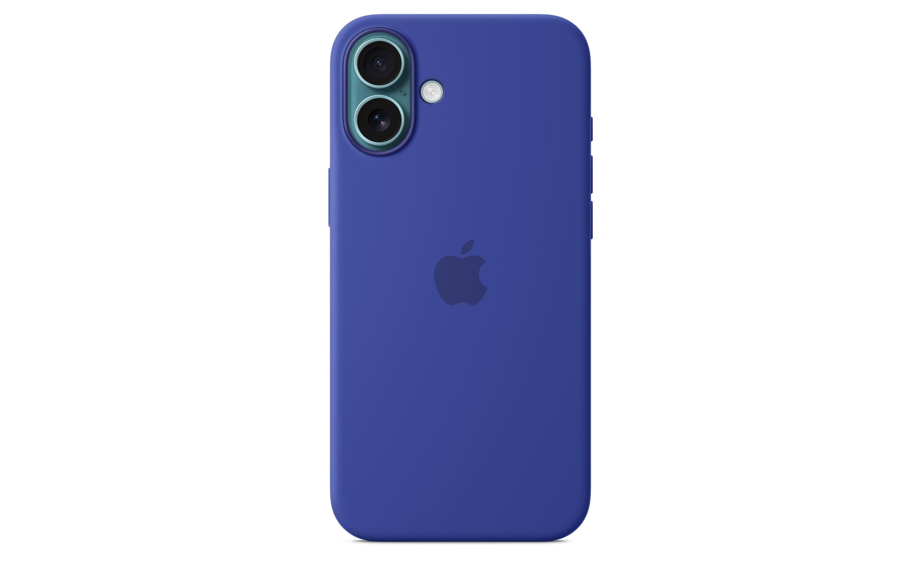 Silicone Case mit MagSafe iPhone 16 Plus UltramarinSilikon-Backcover mit «MagSafe» für das Apple iPhone 16 Plus